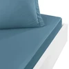 Image de Drap-housse SOFT PERCALE Cobalt bonnet 30 cm, Sensei 90 x 190 cm - SENSEI