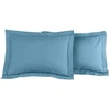 Image de Lot de 2 taies d'oreiller SOFT PERCALE Cobalt, Sensei 50 x 70 cm - SENSEI