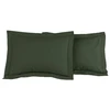 Image de Lot de 2 taies d'oreiller SOFT PERCALE Eucalyptus, Sensei 50 x 70 cm - SENSEI