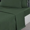 Image de Drap Plat SOFT PERCALE Eucalyptus, Sensei 240 x 300 cm - SENSEI