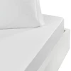 Image de Drap-housse SOFT PERCALE Blanc bonnet 40 cm, Sensei 140 x 190 cm - SENSEI
