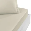 Image de Drap-housse SOFT PERCALE Ficelle bonnet 40 cm, Sensei 140 x 190 cm - SENSEI