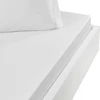 Image de Drap-housse SOFT PERCALE Blanc bonnet 30 cm, Sensei 160 x 200 cm - SENSEI