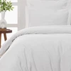 Image de Drap Plat SOFT PERCALE Blanc, Sensei 270 x 300 cm - SENSEI