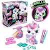 Image de Canal Toys Licorne à Personnaliser Airbrush Plush - Peluche Spray Art avec Feutres et Pochoirs - dès 6 ans - OFG 274