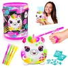 Image de Canal Toys - Airbrush Plush - Baril Peluche Squish Néon avec Feutres et Pochoirs - AIR 022