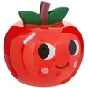 Image de Tirelire Enfant Pomme Cha Cha Pop 13x13x13 Cm Rouge - Atmosphera