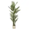 Image de Palmier artificielle merlo 187 cm avec pot blanc MERLO