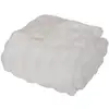 Image de Plaid fausse fourrure 3d zephy blanc 230x180cm ZEPHY