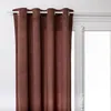 Image de Rideau Lilou marron tonka 140x260cm - Atmosphera Créateur dintérieur