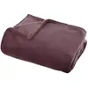 Image de Plaid Flanelle Ollis Violet Clair 180x130cm - Atmosphera Créateur D'intérieur
