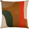 Image de Coussin Hary Marron Caramel 45x45cm - Atmosphera
