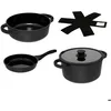 Image de batterie de cuisine 24cm en fonte daluminium - 5five