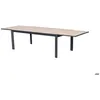 Image de Table de jardin 12 places Evasion extensible miel - Hespéride
