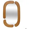 Image de Miroir Antoine 745x1145cm en bois - Atmosphera Créateur dintérieur