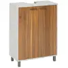 Image de Meuble Sous-lavabo Come 2 Portes Bois Et Effet Marbre - 5five