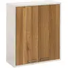 Image de Meuble Haut 2 Portes Come Bois Et Effet Marbre - 5five