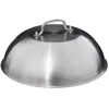 Image de Cloche pour Plancha Inox 32cm Argent