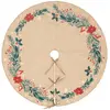 Image de Tapis De Sapin Poinsettia D90cm - Atmosphera
