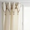 Image de Rideau Carmen beige 140x260cm - Atmosphera Créateur dintérieur