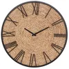 Image de Horloge Nico paille D50cm - Atmosphera Créateur dintérieur