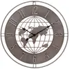 Image de Horloge Isac Gris Ardoise D68cm - Atmosphera
