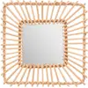 Image de Miroir Rotin 40x40cm - Atmosphera