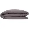 Image de Housse De Couette Linah Lin Lavé Gris Ardoise 240x220cm - Atmosphera