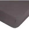Image de Drap-housse Linah Lin Lavé Gris Ardoise 140x190cm - Atmosphera