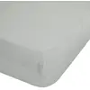 Image de Drap-housse Linah Lin Lavé Vert Céladon 160x200cm - Atmosphera