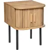Image de Table De Chevet Colva Effet Chêne H53cm - Atmosphera