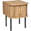 Image de Table de chevet colva effet chêne h53cm COLVA