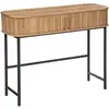 Image de Console 2 Portes "colva" Effet Chêne L100cm - Atmosphera Createur D'interieur
