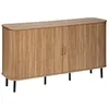 Image de Buffet 2 portes Colva effet chêne 140x80cm - Atmosphera Créateur dintérieur