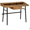 Image de Bureau 1 tiroir Josan effet chêne L110cm - Atmosphera Créateur dintérieur