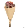 Image de Bouquet composé Carmen rose H50cm - Atmosphera Créateur dintérieur