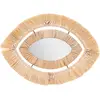 Image de Miroir Tropiques Raphia 43x29cm - Atmosphera