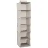 Image de Housse Rangements 6 Cases Orga Gris Clair - 5five