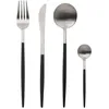 Image de Ménagère 24 Pièces Inox Ida 27cm Noir