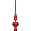 Image de Cimier 1 Boule Brillant Rouge 28cm - Feeric Lights & Christmas