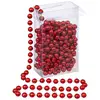 Image de Guirlande De Noël Perle Rouge 10 Mm X 5 M - Atmosphera
