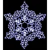 Image de Décoration Lumineuse - ATMOSPHERA - Flocon - 85cm - LED - Blanc - Extérieur