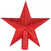Image de Cimier Étoile Déco - FEERIC LIGHTS & CHRISTMAS - Colorama de Noël - Plastique recyclé - H22cm - Rouge