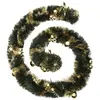 Image de Guirlande De Noël Verte Boules Or D10 X 270cm - Atmosphera