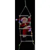 Image de Père Noël Grimpeur Avec Échelle Led H.60cm - Feeric Lights & Christmas