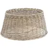 Image de Cache pied de sapin en osier d56cm gris - feeric christmas
