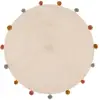 Image de Tapis Enfant Arlequin Beige D90cm - Atmosphera