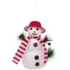 Image de Sujet De Noël "bonhomme De Neige" 17cm Blanc