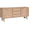 Image de Buffet 2 Portes Aeris Acacia 180x80cm - Atmosphera