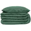 Image de Parure De Lit Gaze De Coton Vert Céladon 260x240cm - Atmosphera